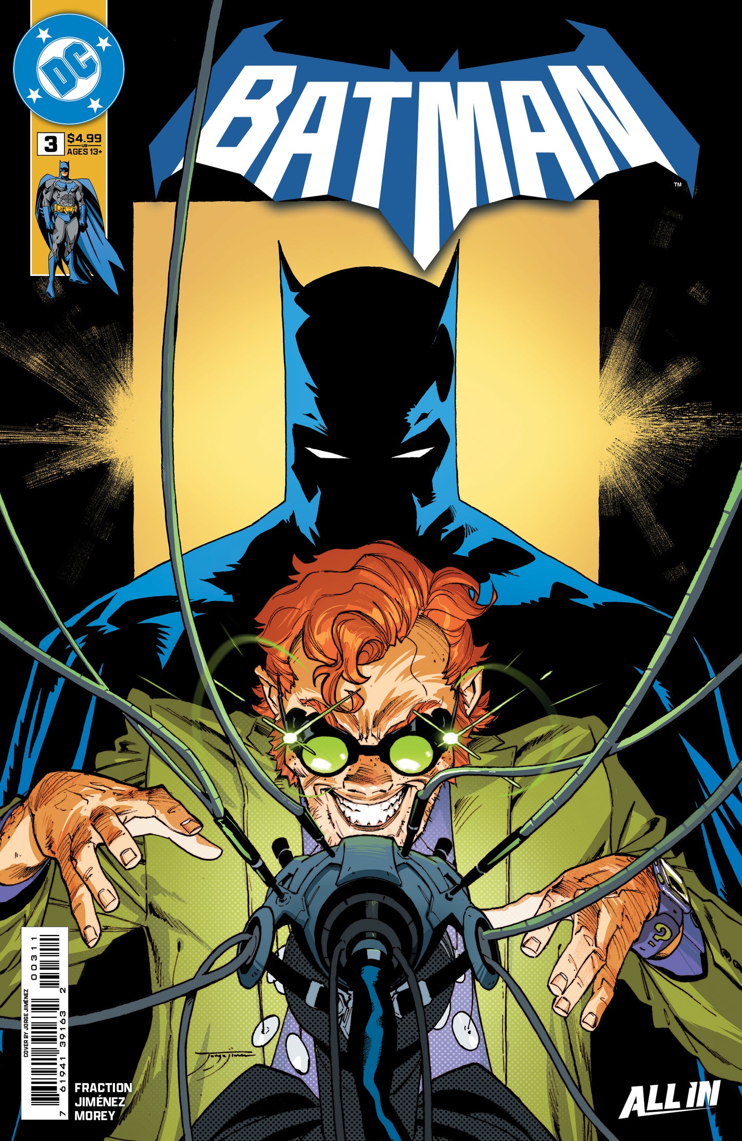 Batman #3 2nd Print A Jorge Jimenez Variant (02/04/2026) Dc - Golden Apple Comics