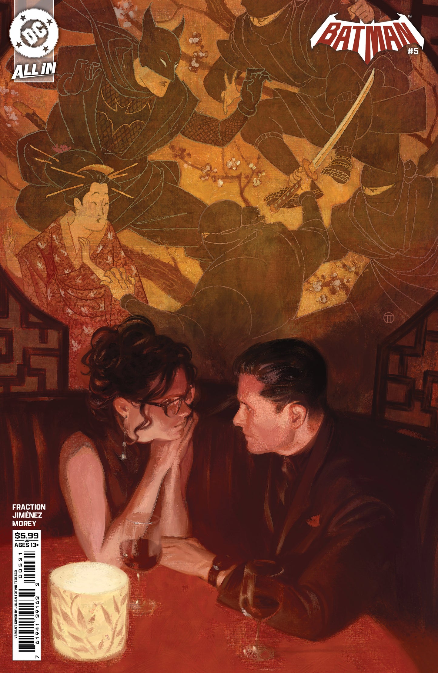 Batman #5 C Julian Totino Tedesco Variant (01/07/2026) Dc