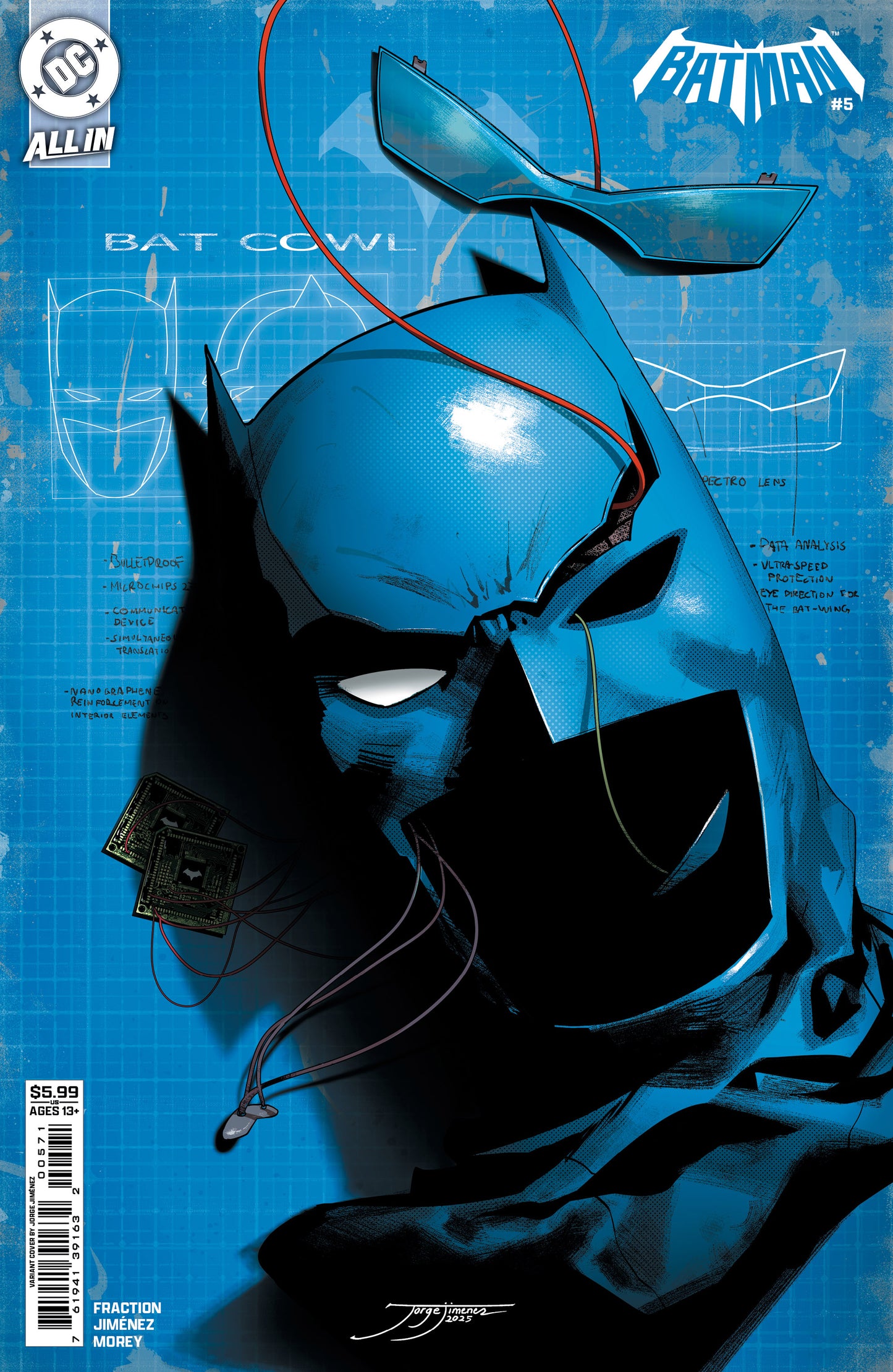 Batman #5 E Jorge Jimenez Bat-Gadget Variant (01/07/2026) Dc