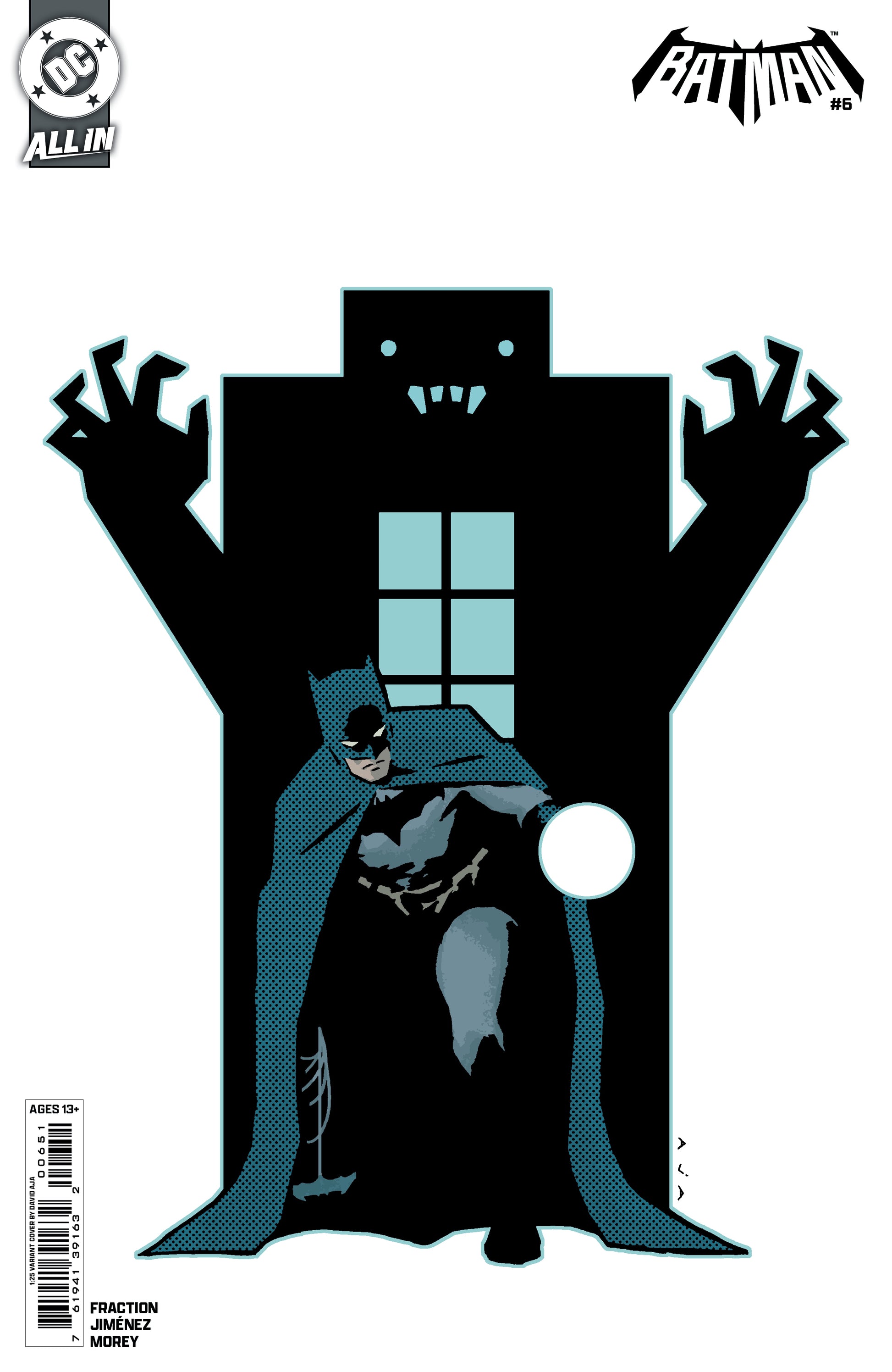 Batman #6 H 1:25 David Aja Variant (02/04/2026) Dc - Golden Apple Comics