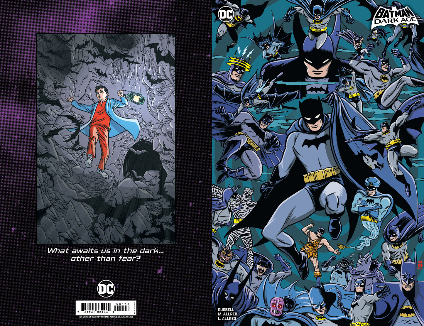 Batman Dark Age #1 (Of 6) D 1:25 Michael Allred Card Stock Variant (03/26/2024) Dc