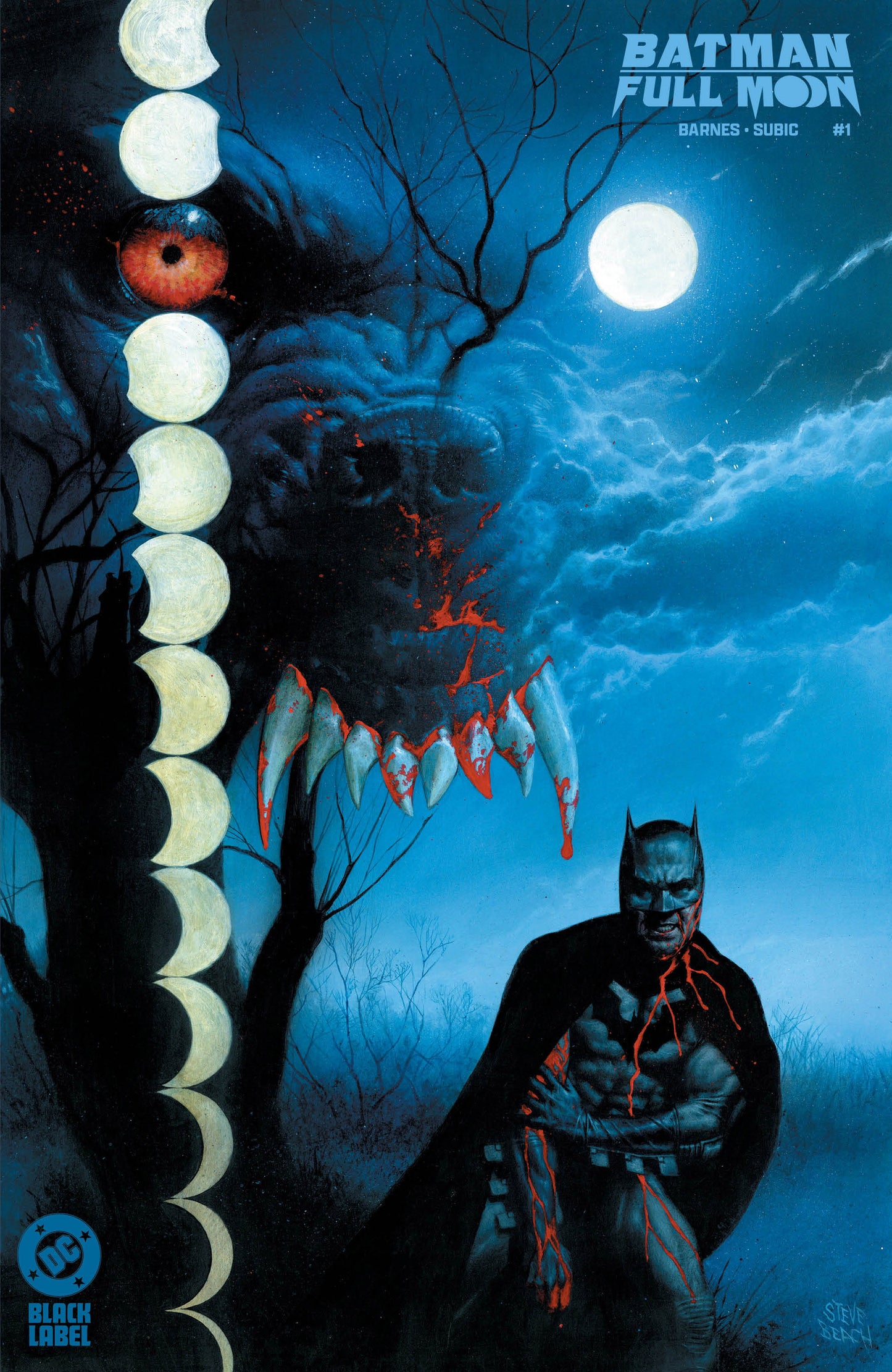 Batman Full Moon #1 (Of 4) B Steve Beach Variant (10/09/2024) Dc