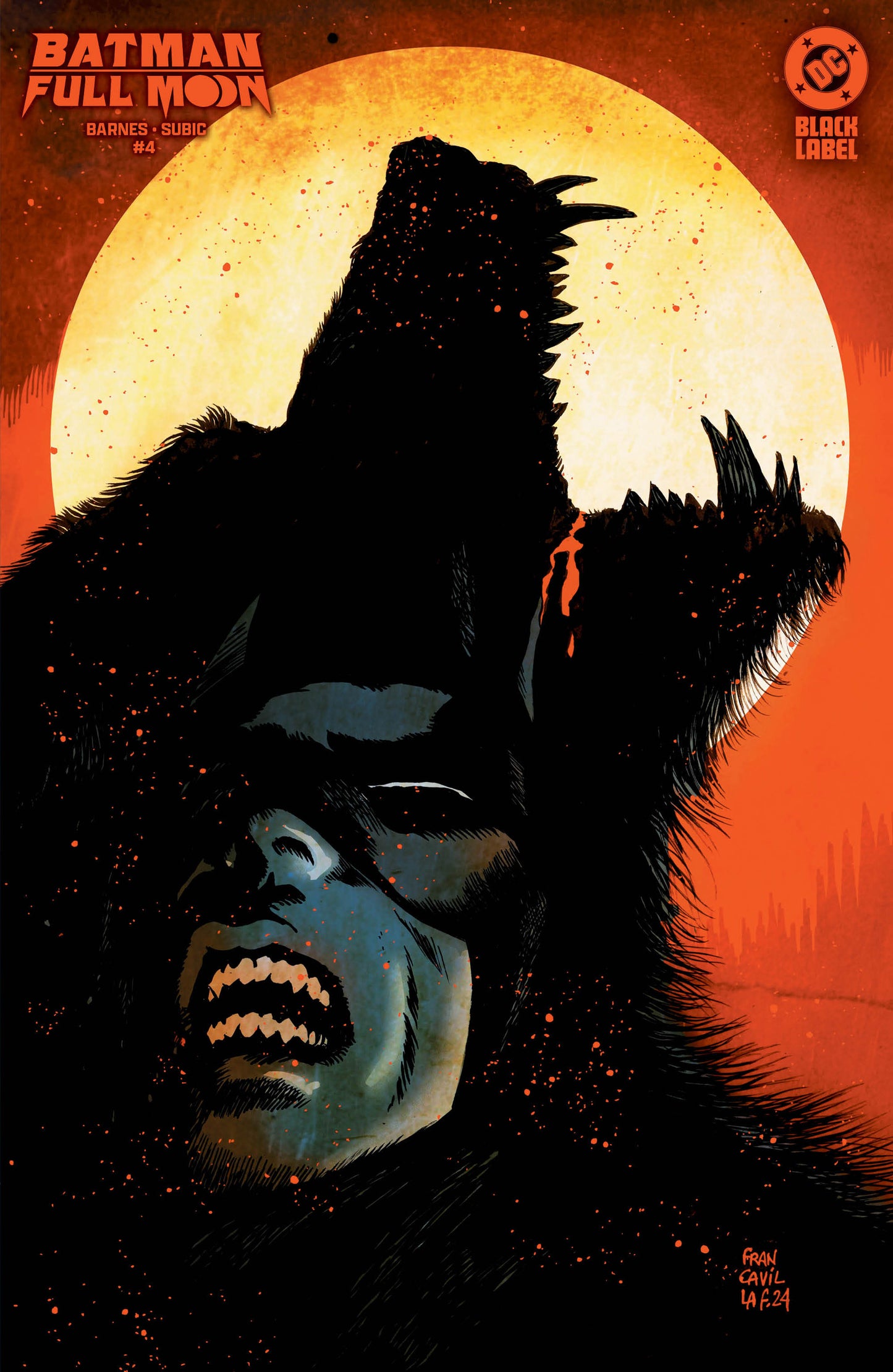 Batman Full Moon #4 (Of 4) Francesco Francavilla Variant (03/05/2025) Dc