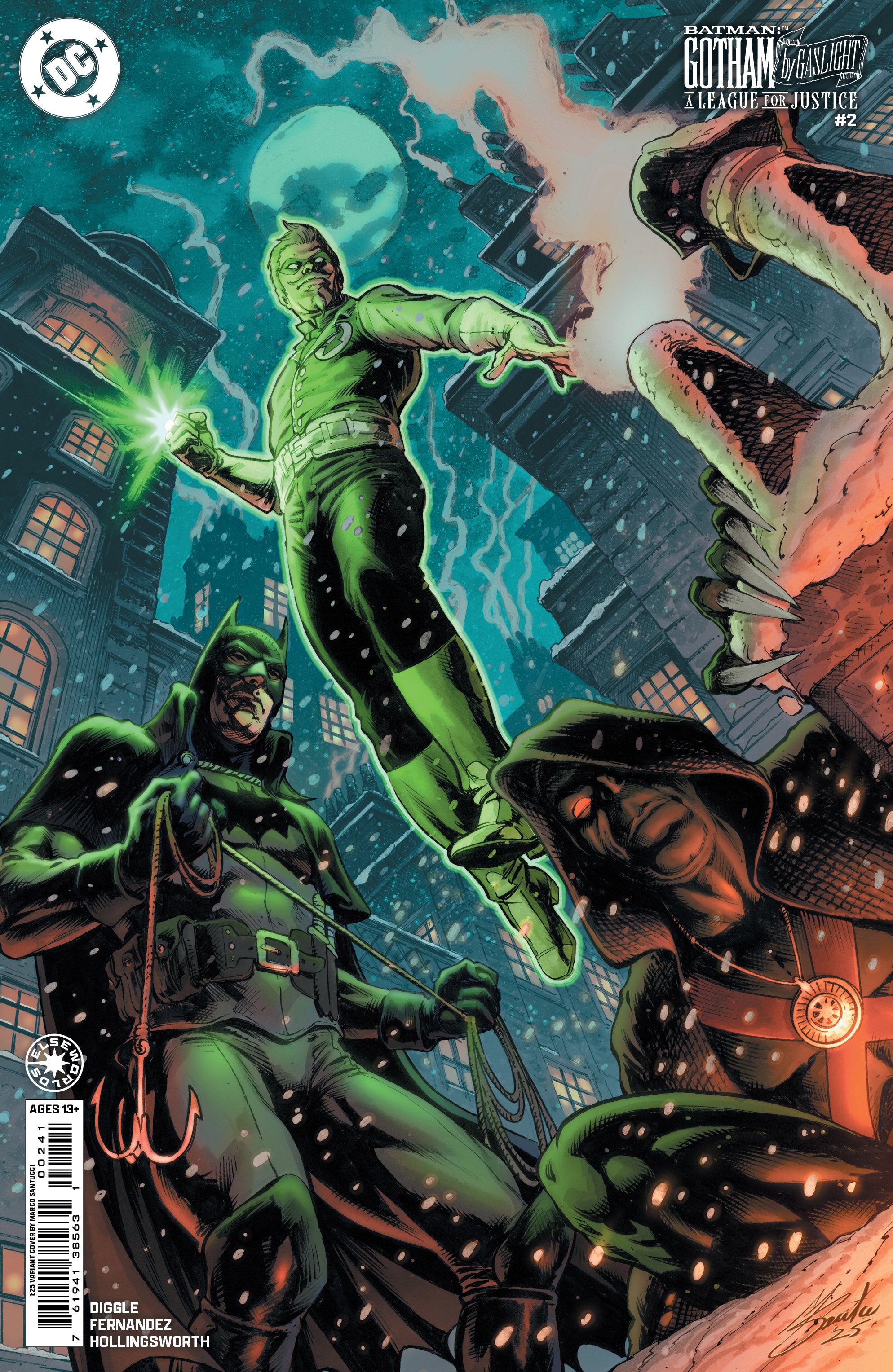 Batman Gotham By Gaslight A League For Justice #2 (Of 6) D 1:25 Marco