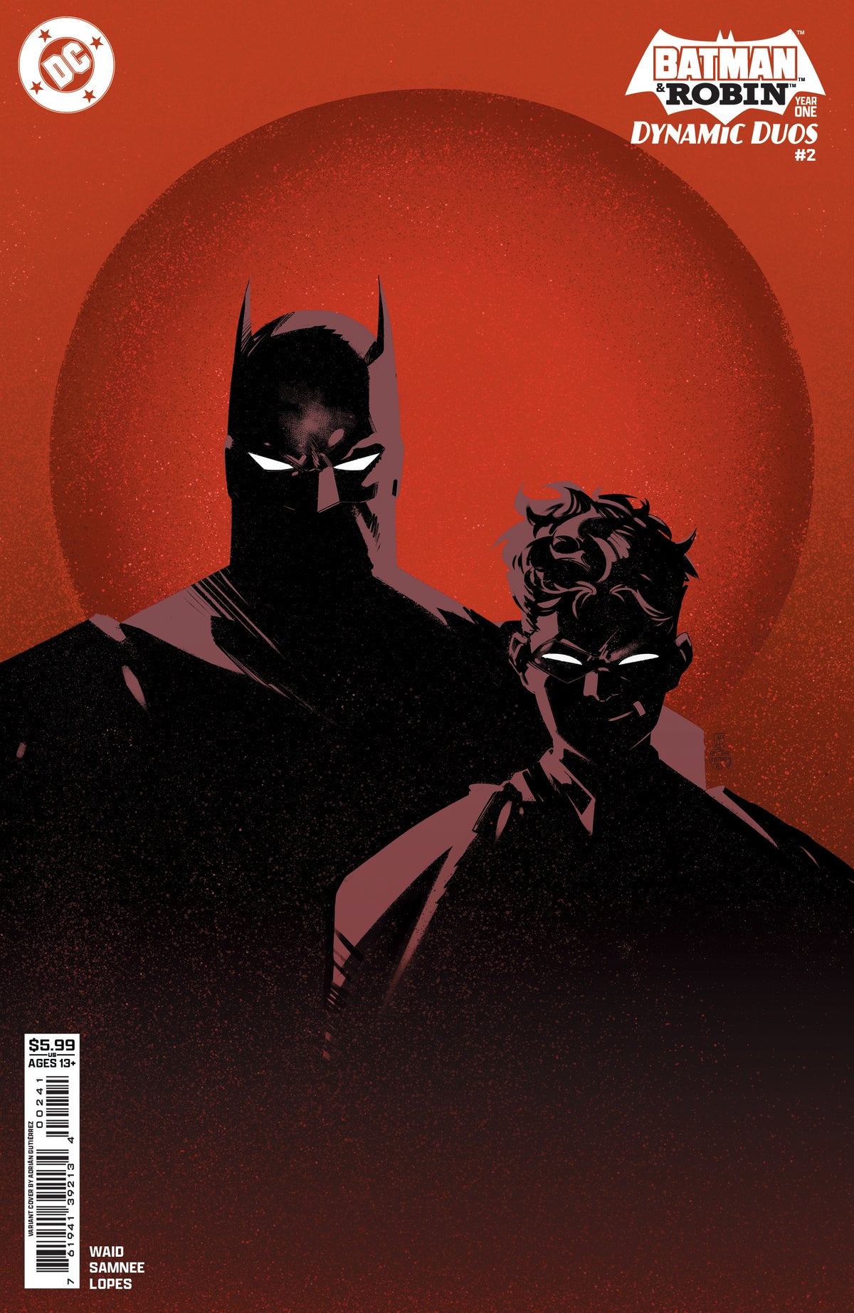 Batman & Robin Year One Dynamic Duos #2 (Of 12) D Adrian Gutierrez Variant (09/09/2026) Dc