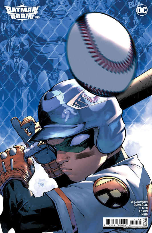 Batman And Robin #10 B Gleb Melnikov Baseball Variant (06/11/2024) Dc