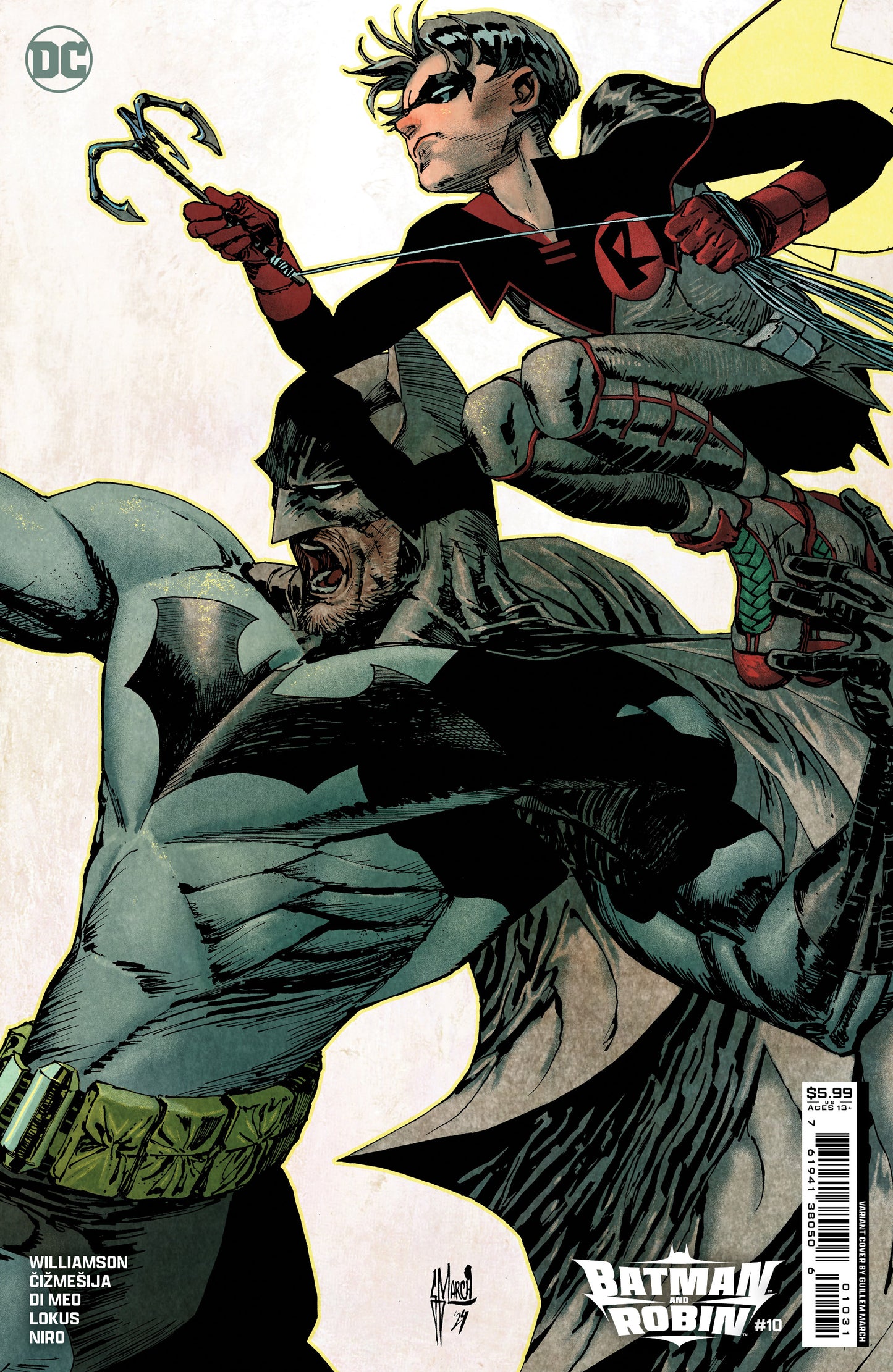 Batman And Robin #10 C Guillem March Variant (06/11/2024) Dc