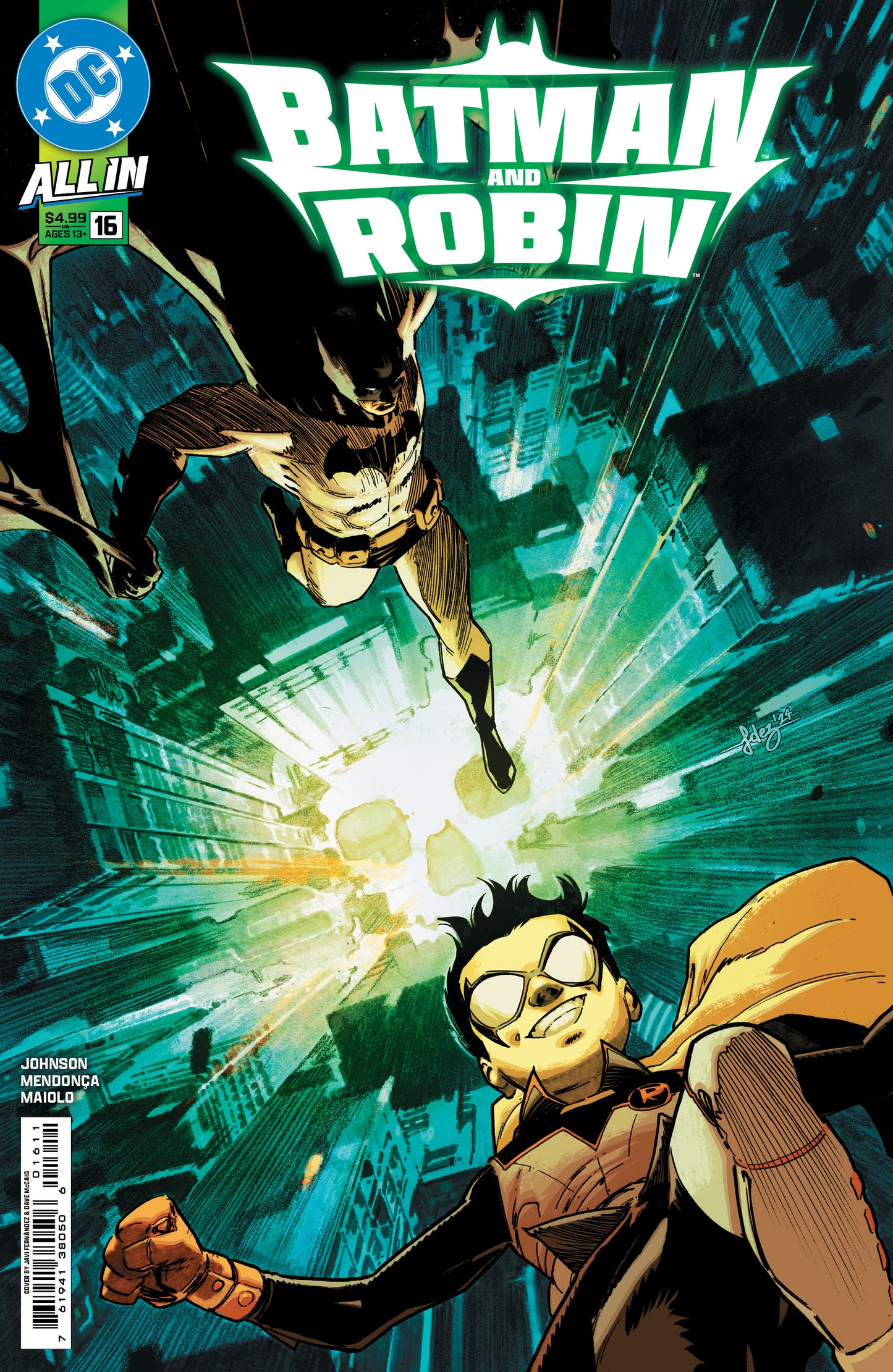 Batman And Robin #16 A Javier Fernandez Phillip Kennedy Johnson  (12/11/2024) Dc