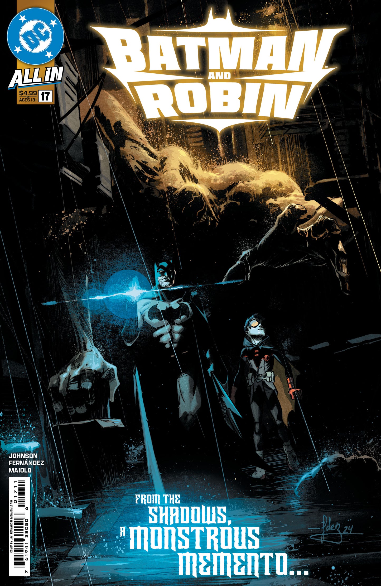 Batman And Robin #17 A Javier Fernandez Phillip Kennedy Johnson (01/08/2025) Dc