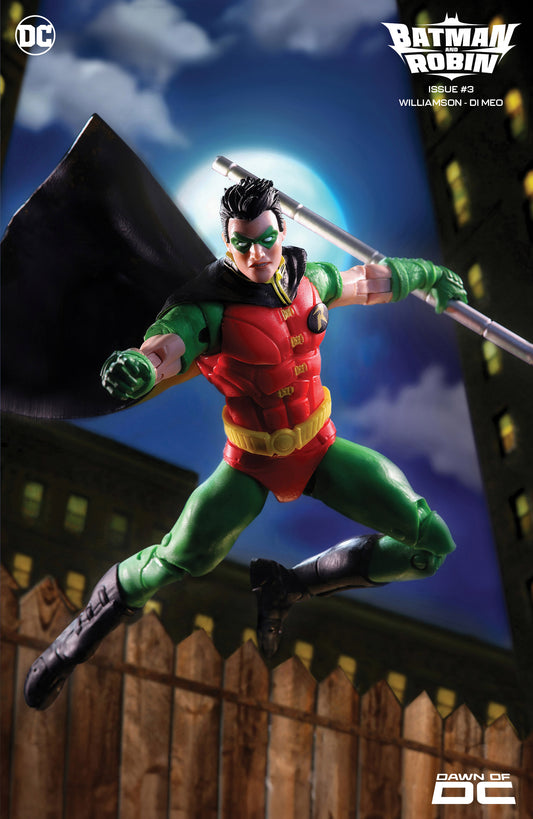 Batman And Robin #3 D Robin Mcfarlane Toys Action Figure Card Stock Variant (11/14/2023) Dc