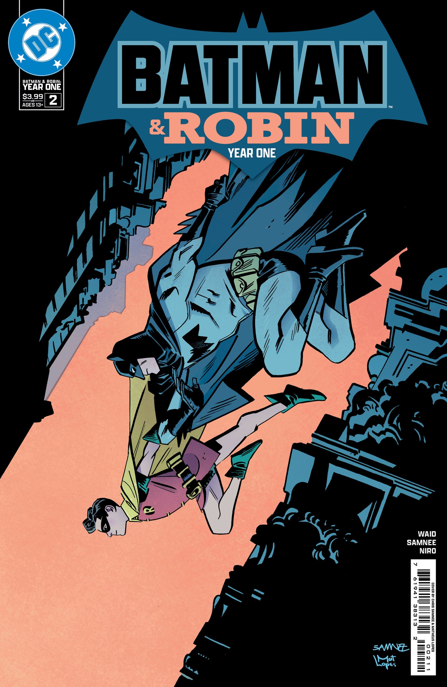 Batman And Robin Year One #2 (Of 12) A Chris Samnee Mark Waid (11/20/2024) Dc