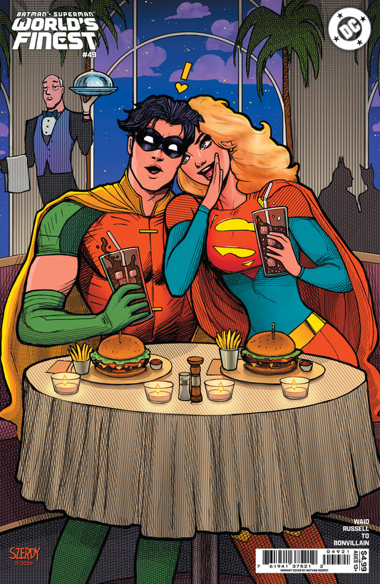 Batman Superman Worlds Finest #49 B Nathan Szerdy Variant (03/18/2026) Dc - Golden Apple Comics