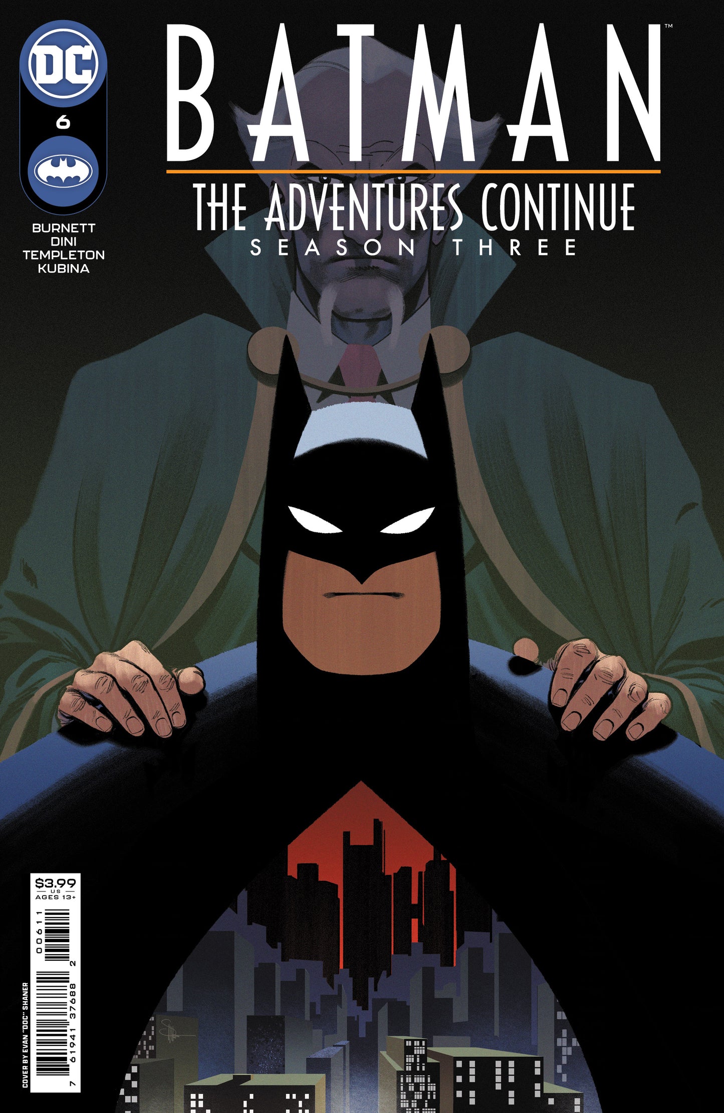 Batman The Adventures Continue Season Three #6 (Of 8) A Evan Doc Shaner Alan Burnett (06/20/2023) Dc