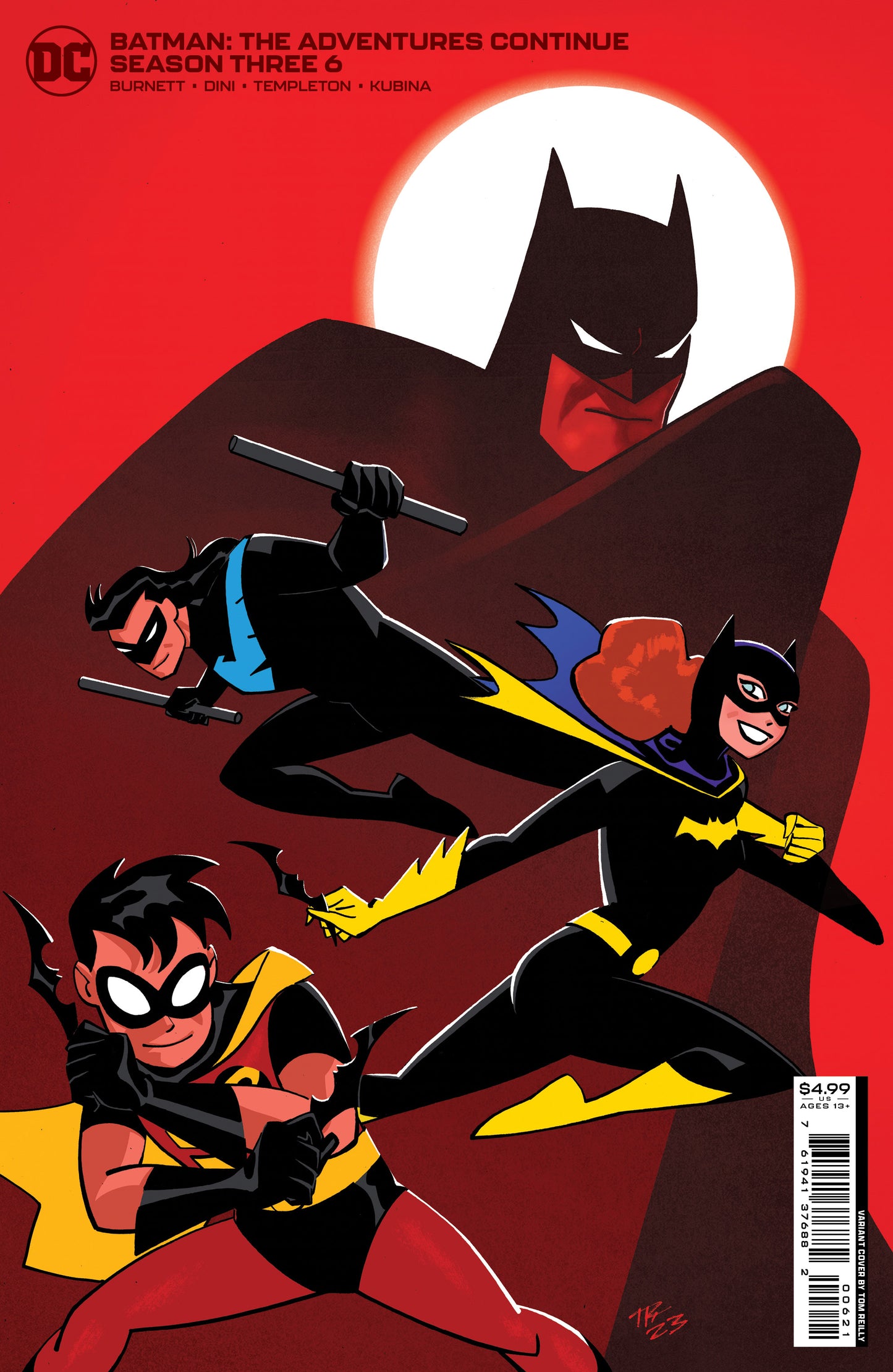 Batman The Adventures Continue Season Three #6 (Of 8) B Tom Reilly Card Stock Variant (06/20/2023) Dc