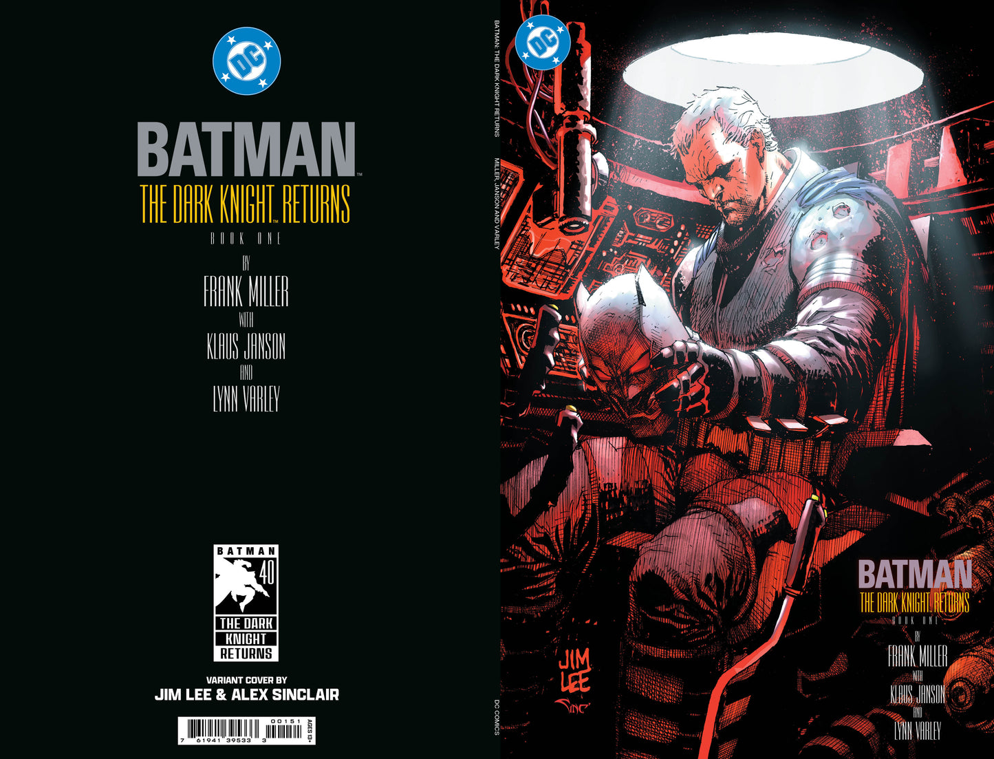 Batman The Dark Knight Returns #1 (Of 4) Facsimile Edition C Jim Lee Variant (02/25/2026) Dc