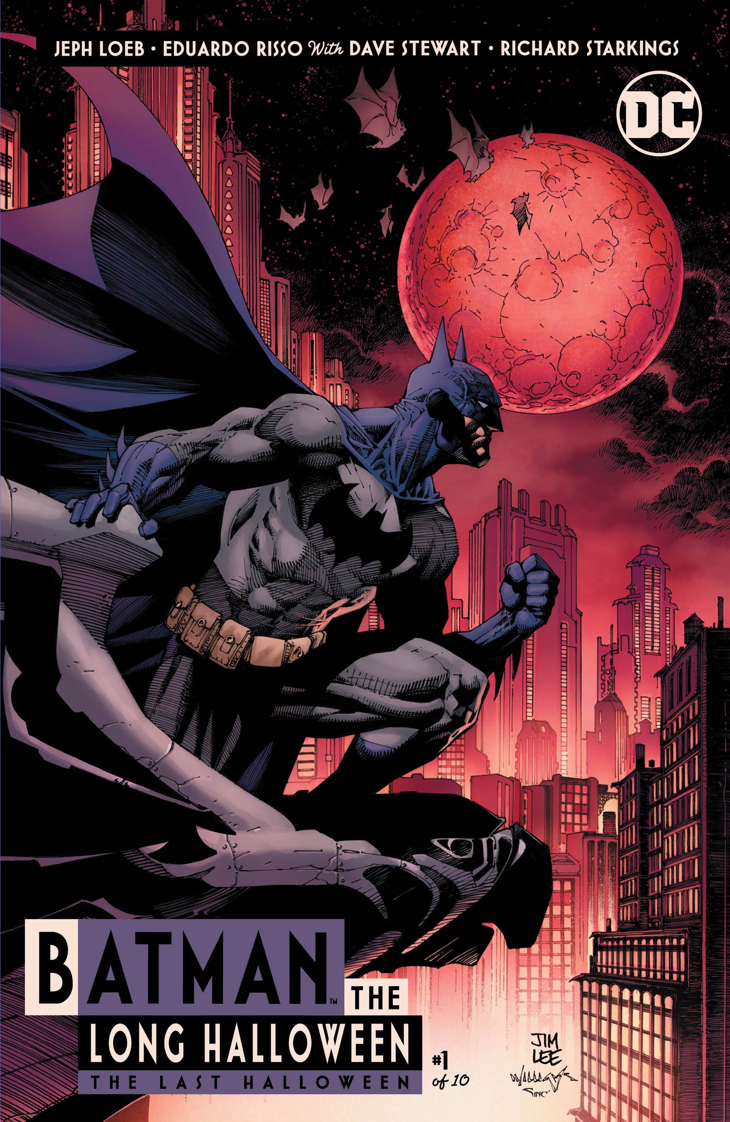 Batman The Long Halloween The Last Halloween #1 (Of 10) C Jim Lee Variant (09/25/2024) Dc