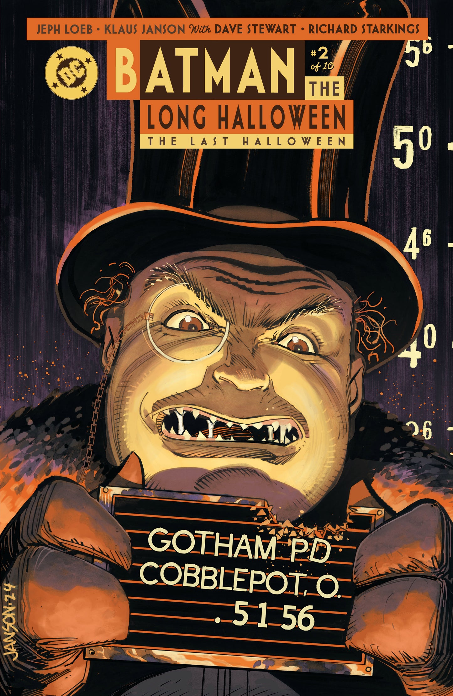 Batman The Long Halloween The Last Halloween #2 (Of 10) B Klaus Janson Variant (10/30/2024) Dc