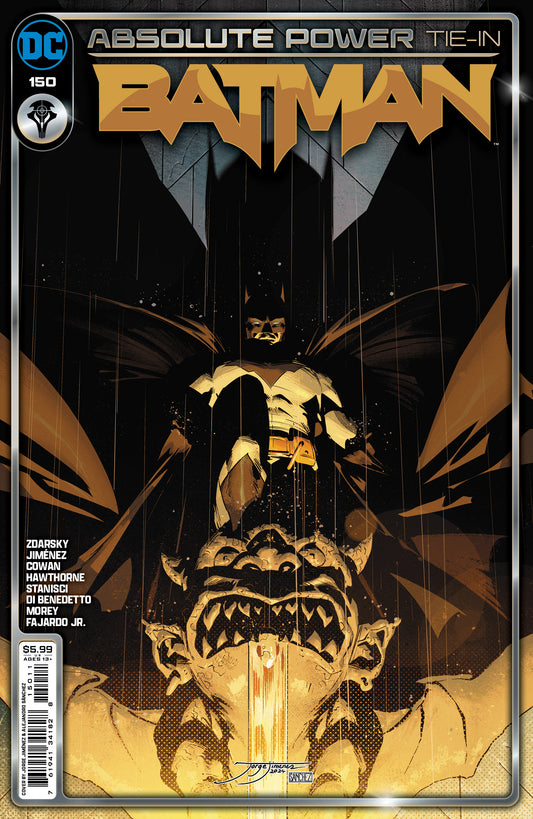 Batman #150 A Jorge Jimenez Chip Zdarsky (Absolute Power) (07/03/2024) Dc