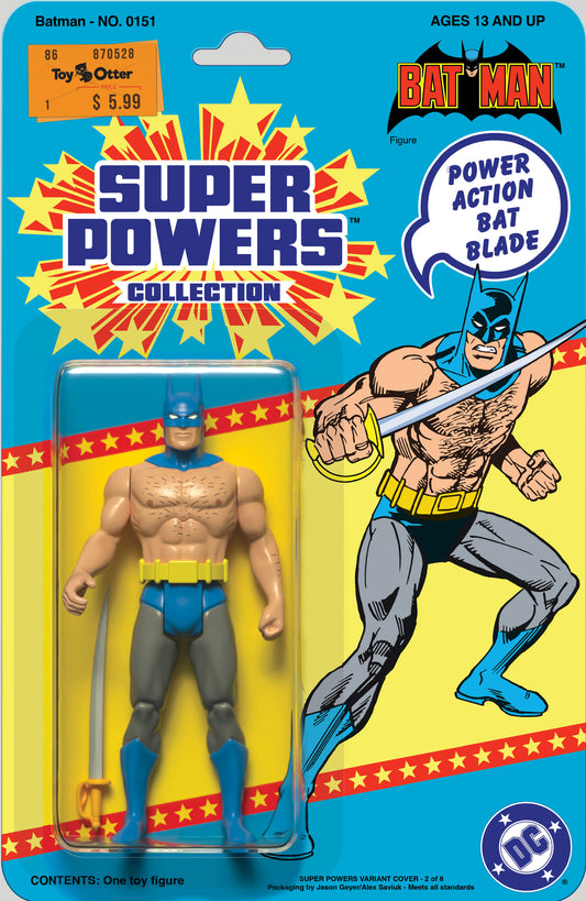 Batman #151 D Jason Geyer Action Figure Dc Super Powers Variant (Absolute Power) (08/07/2024) DC