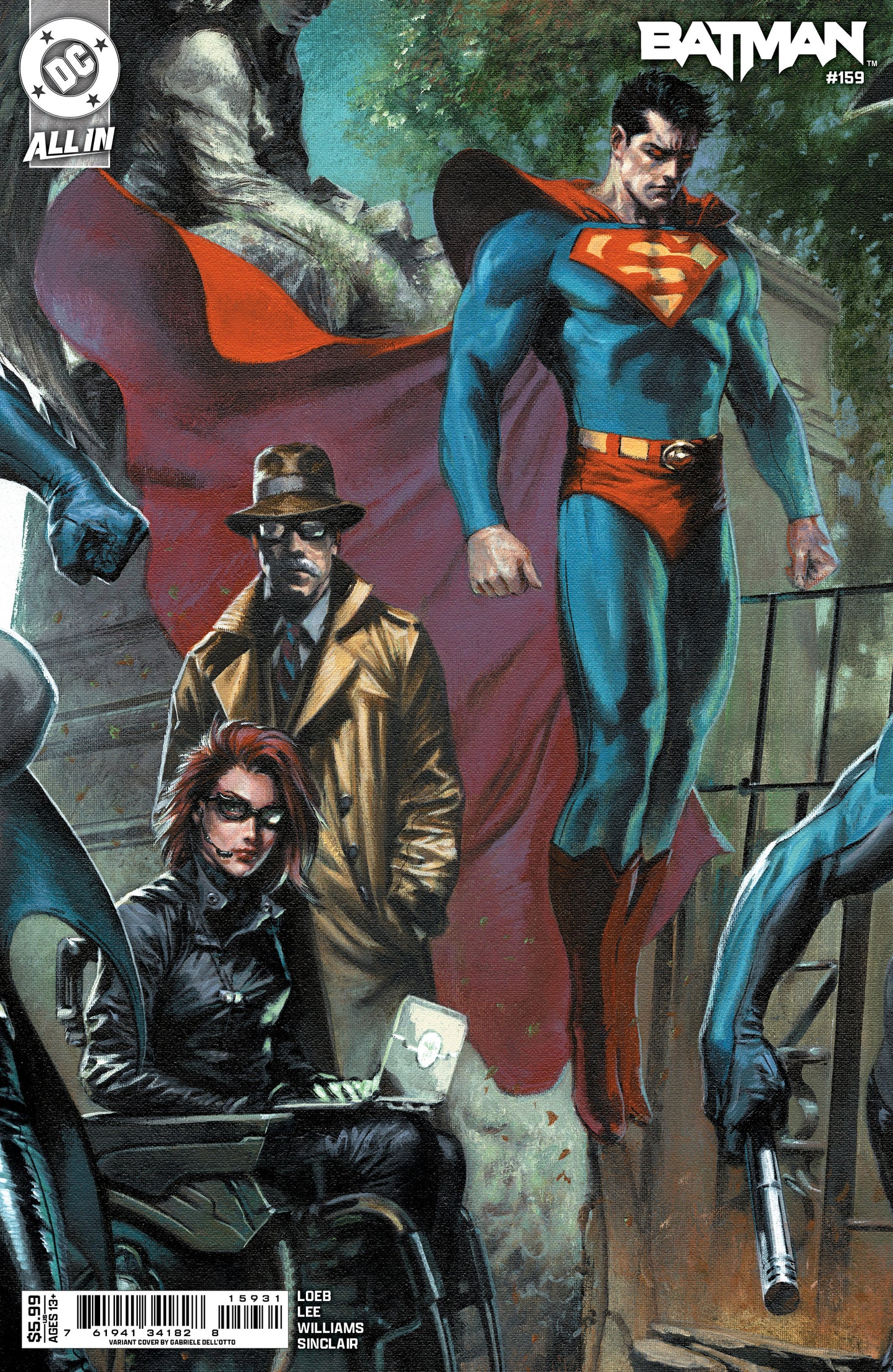 Batman #159 A1 Cover Set Of 9 1:25 1:50 1:100 (04/23/2025) Dc