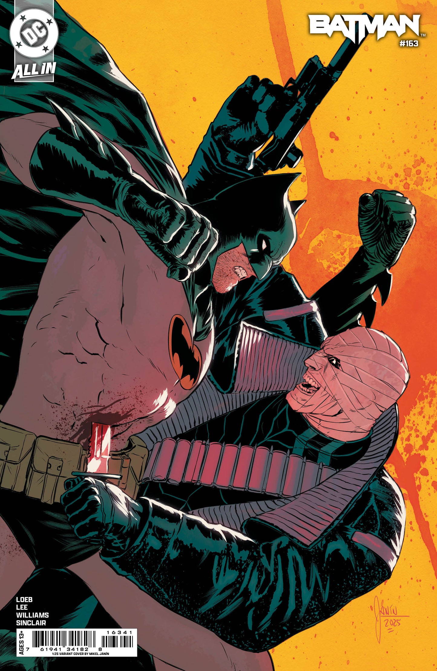 Batman #163 N 1:25 Mikel Janin Variant (05/27/2026) Dc - Golden Apple Comics