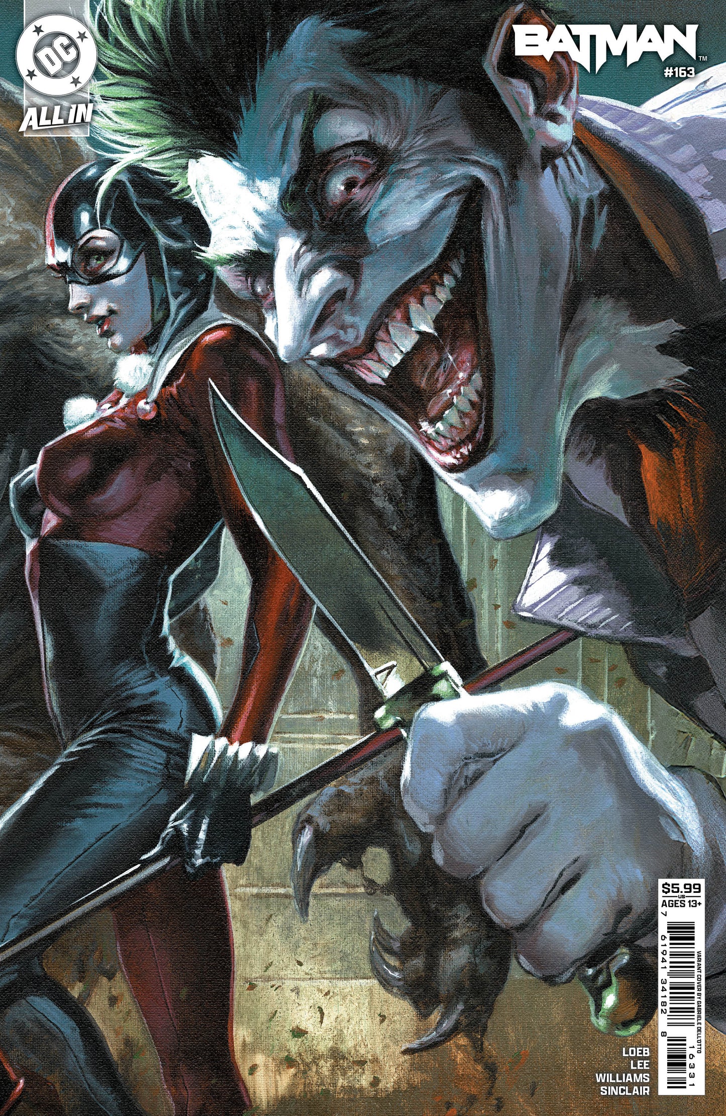 Batman #163 K Gabriele Dell Otto Connecting Variant (05/27/2026) Dc - Golden Apple Comics