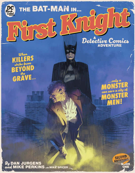 The Bat-Man First Knight #1 (Of 3) 2nd Print Marc Aspinall Pulp Novel Variant Batman (04/16/2024) Dc