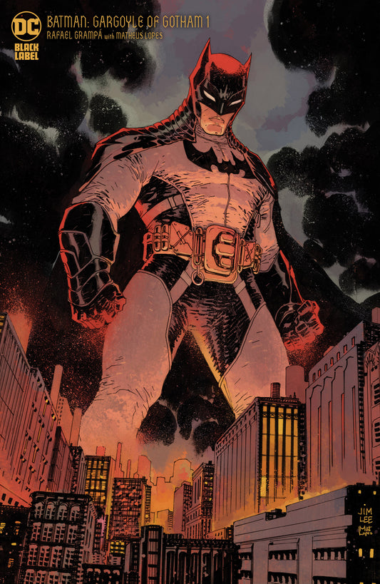 Batman Gargoyle Of Gotham #1 (Of 4) B Jim Lee Variant (09/12/2023) Dc