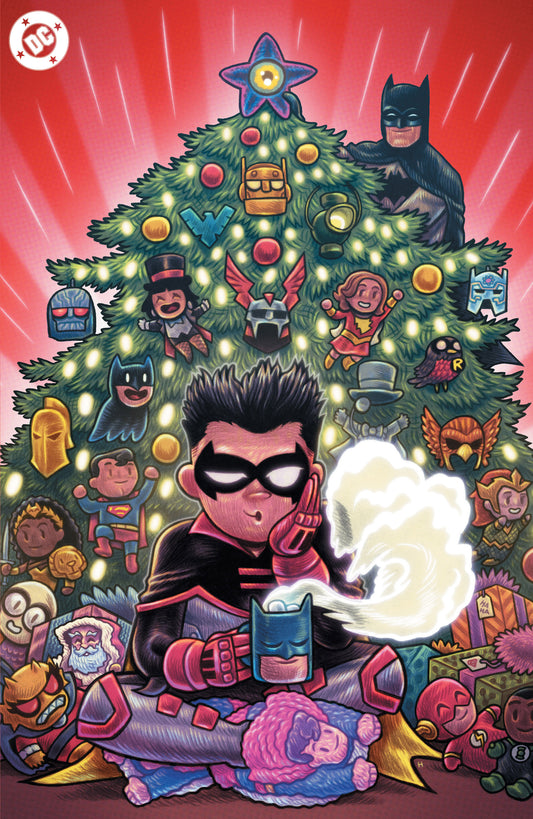 Batman Santa Claus Silent Knight Returns #1 (Of 5) C Dan Hipp Dc Holiday Surprise Rub And Sniff Polybag Variant (11/27/2024) Dc