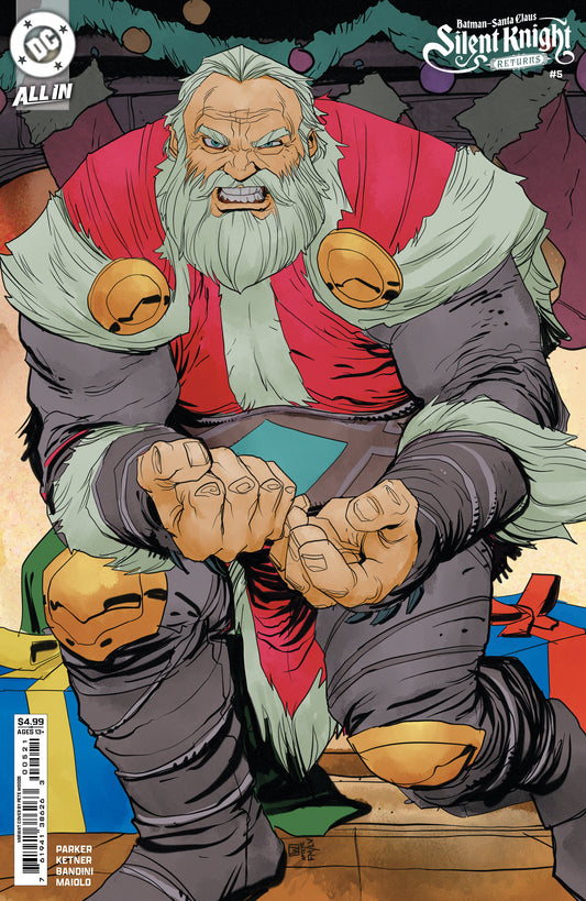 Batman Santa Claus Silent Knight Returns #5 (Of 5) B Pete Woods Dark Knight Returns Homage Variant (12/25/2024) Dc