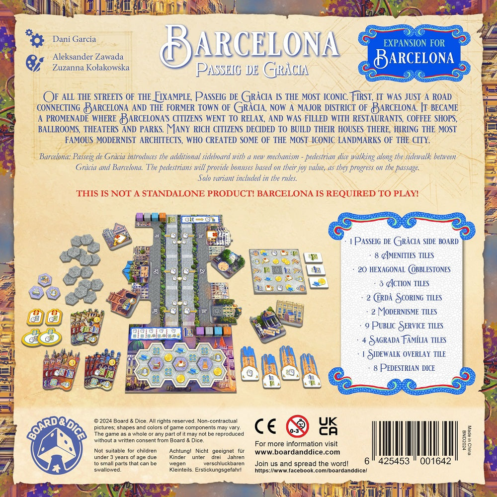 Barcelona: Passeig de Gracia - Golden Apple Comics