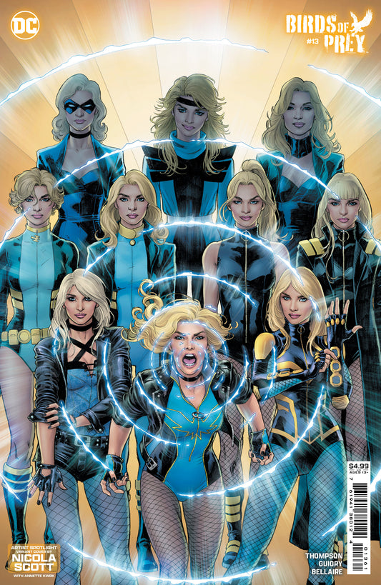 Birds Of Prey #13 D Nicola Scott Artist Spotlight Variant (09/04/2024) Dc