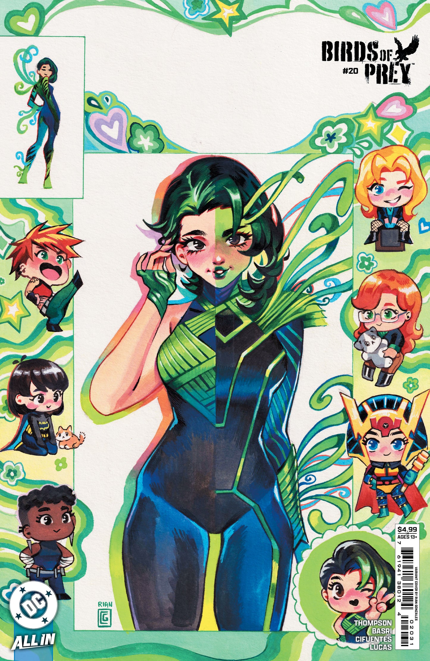 Birds Of Prey #20 C Rian Gonzales Variant (04/02/2025) Dc - Golden Apple Comics