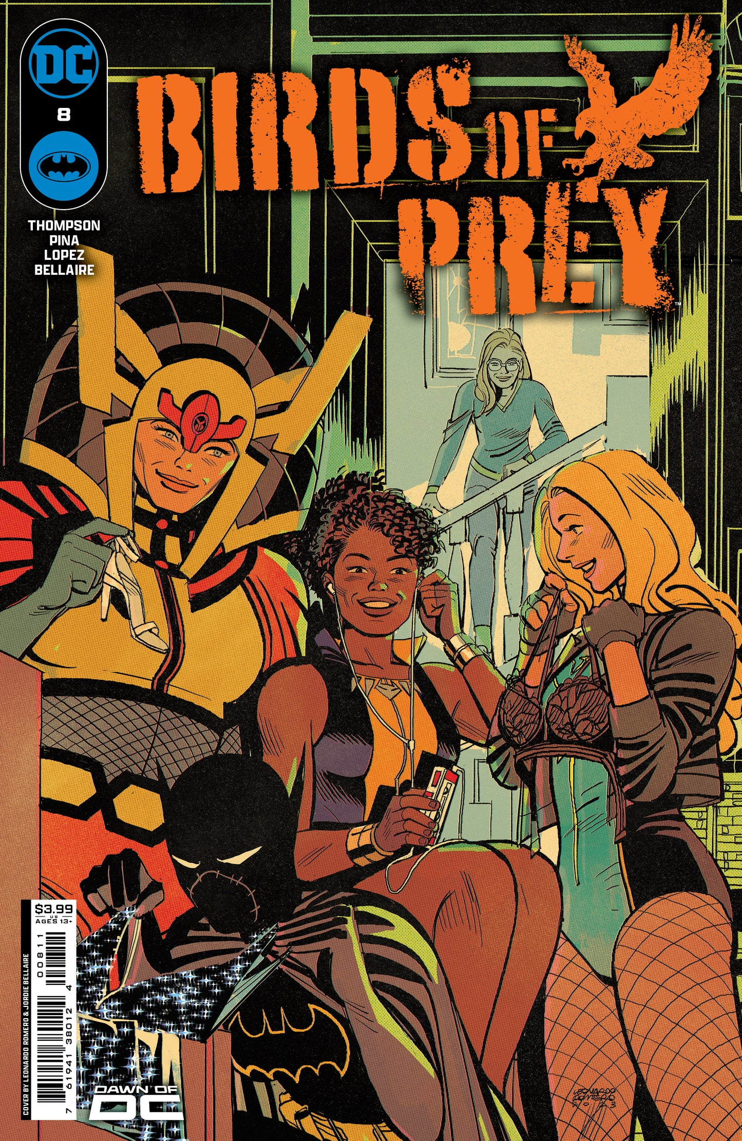 Birds Of Prey #8 A Leonardo Romero Kelly Thompson (04/02/2024) Dc