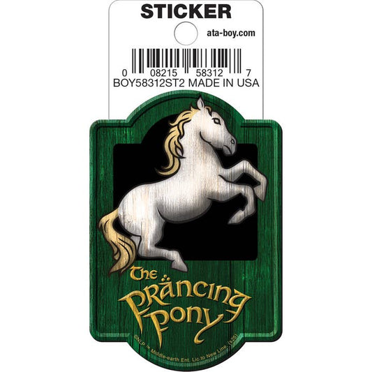 Lord of the Rings: The Prancing Pony Die Cut Vinyl Sticker - 3"