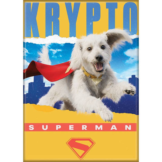 Superman 2025: Krypto Yellow Magnet