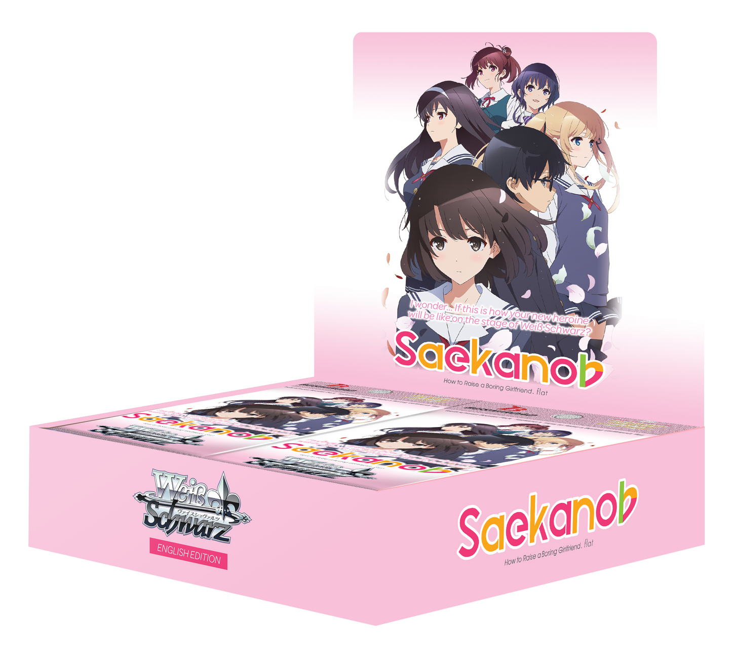 Weiss Schwarz: Saekano - How to Raise a Boring Girlfriend flat Booster Box