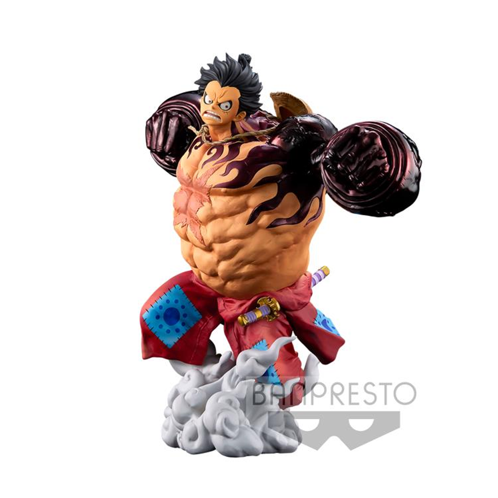 Banpresto Super Master Stars Piece: One Piece - World Figure Colosseum 3 Monkey D. Luffy Gear 4 [The Brush] - Golden Apple Comics