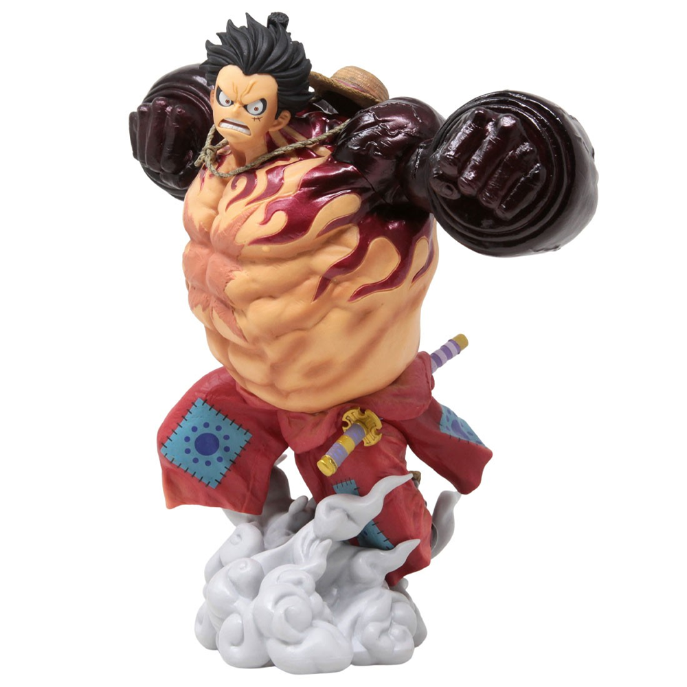 Banpresto Super Master Stars Piece: One Piece - World Figure Colosseum 3 Monkey D. Luffy Gear 4 [The Brush] - Golden Apple Comics