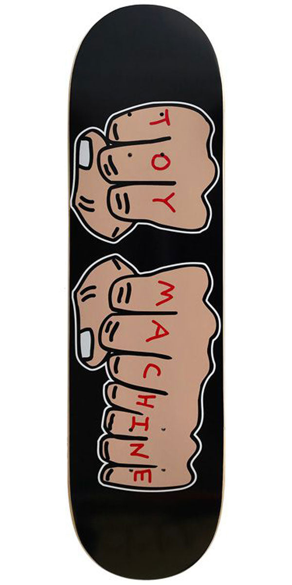 TOY MACHINE TEAM "NEW FISTS" 8.5" SKATEBOARD DECK