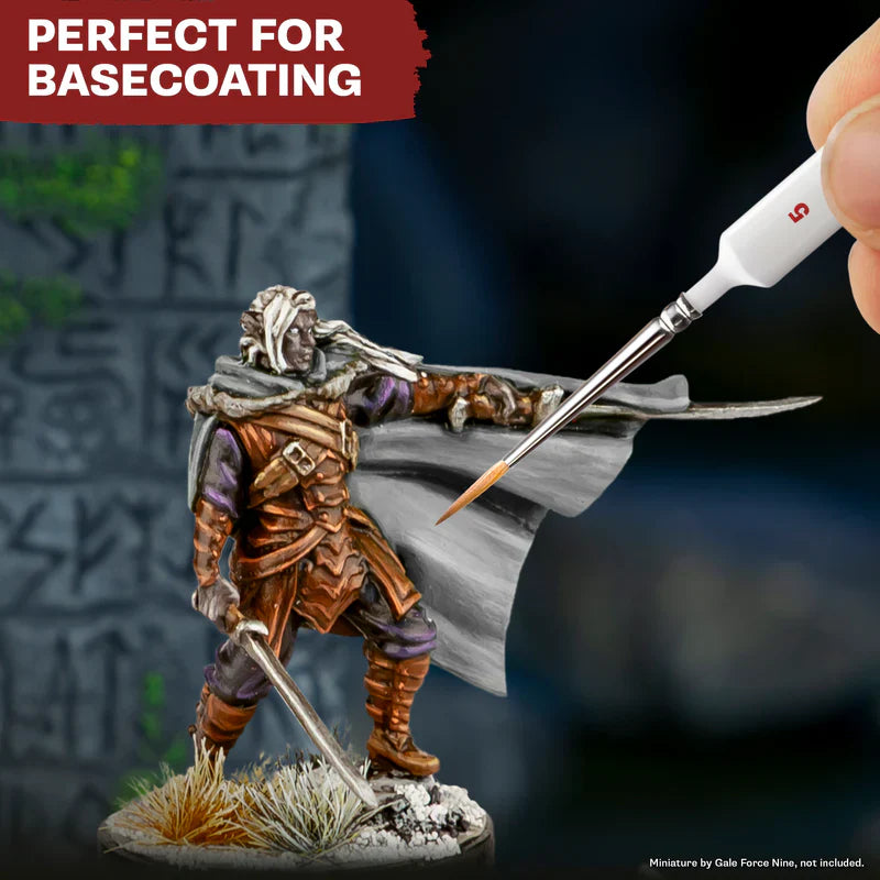 Army Painter Tools: Wargamer Brush - Basecoating 5 - Golden Apple Comics