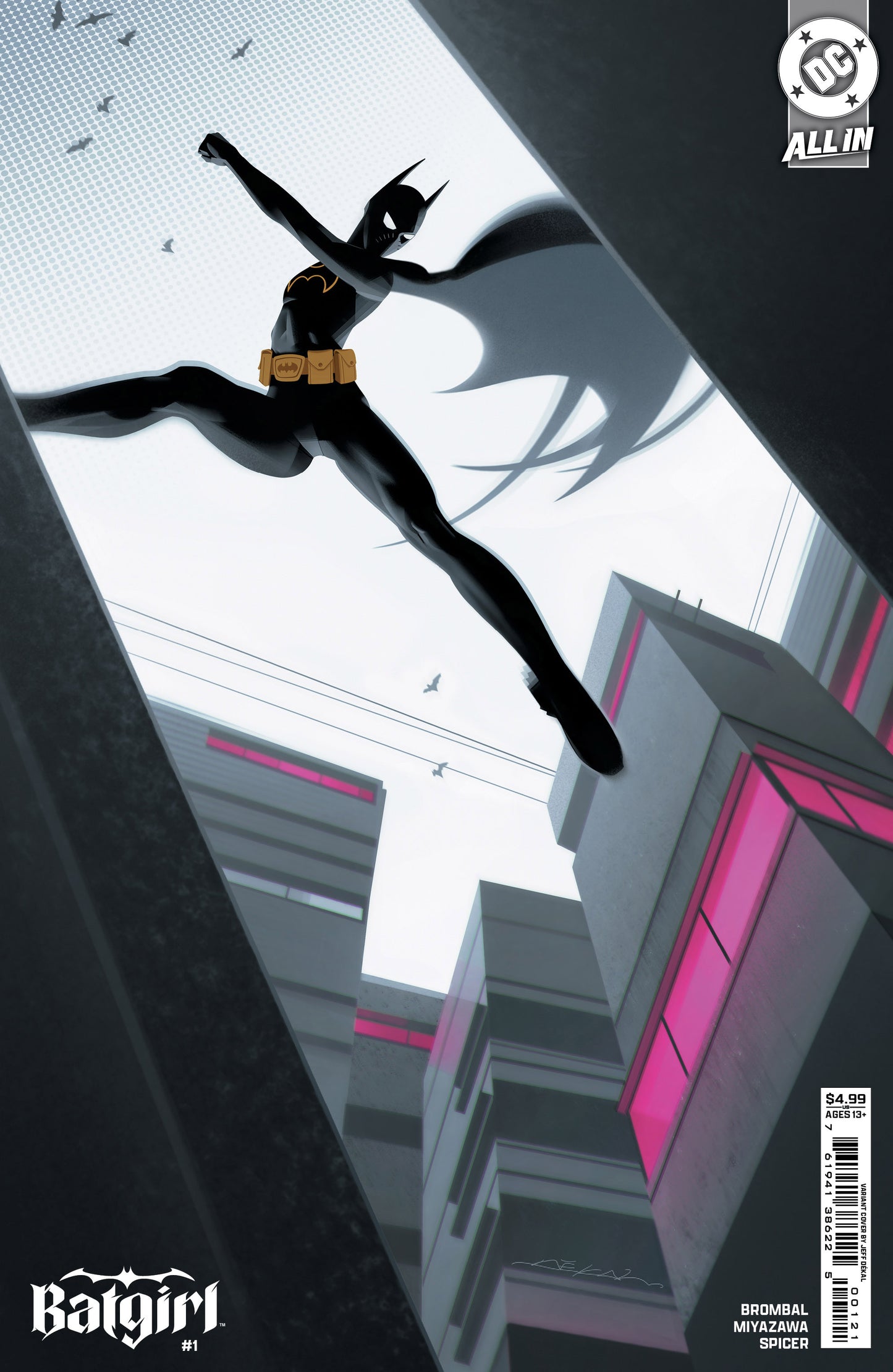 Batgirl #1 B Jeff Dekal Variant (11/06/2024) Dc