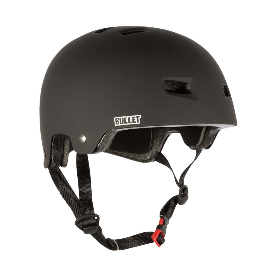 Bullet Matte Black Deluxe Helmet