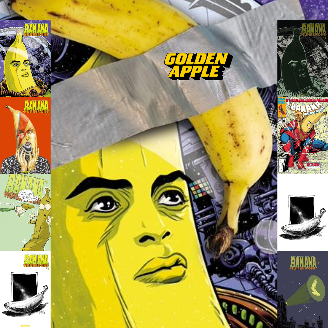 Banana Number One #1 (One Shot) A1 Cover Set Of 8 1:20 1:50 1:100 (07/15/2026) Bad Idea - Golden Apple Comics