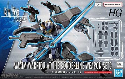 Bandai 2672914 HG 1/72 Weapon Set 5 "AMAIM Warrior of the Borderline"