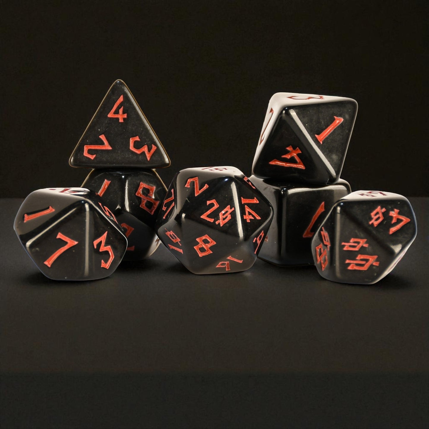 Banishment Acrylic Dice Set