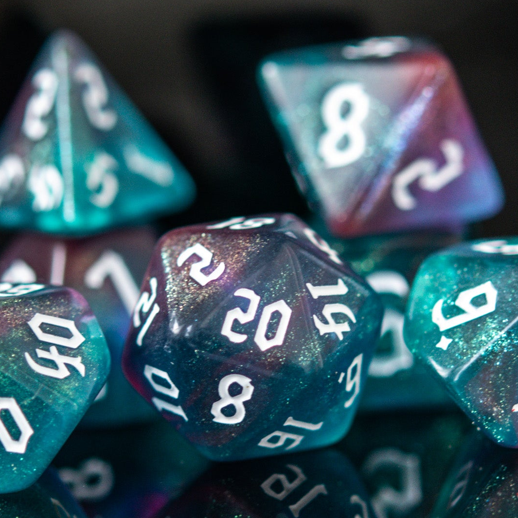 Bard Class Acrylic Dice Set