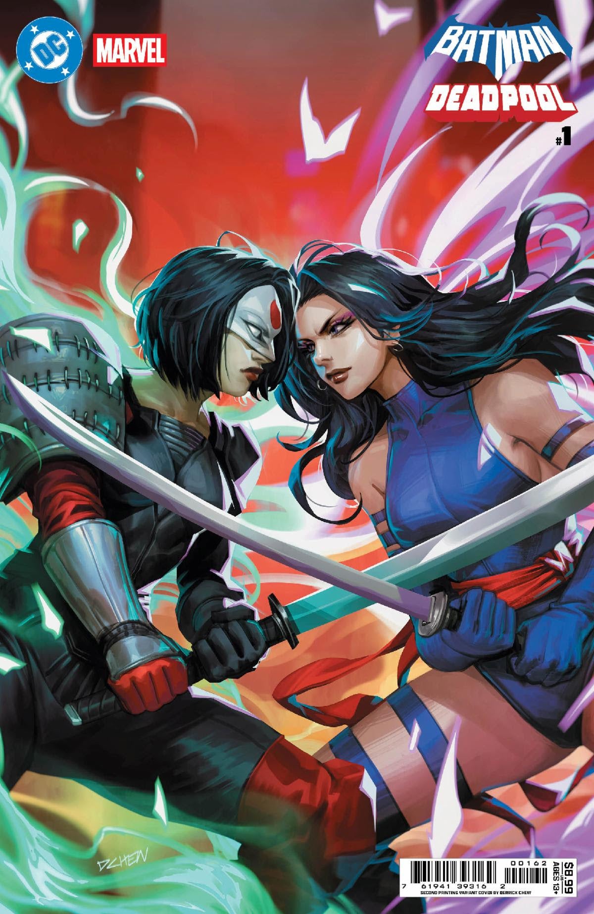 Dc Marvel Batman Deadpool #1 (One Shot) 2nd Print D Derrick Chew Variant (01/28/2026) Dc