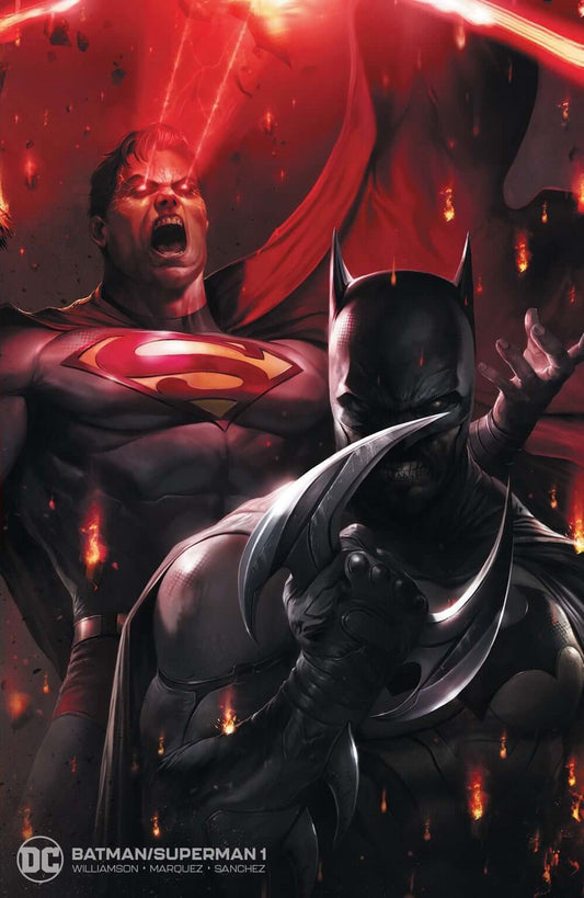 BATMAN SUPERMAN #1 Francesco Mattina VIRGIN Variant (08/28/2019) DC