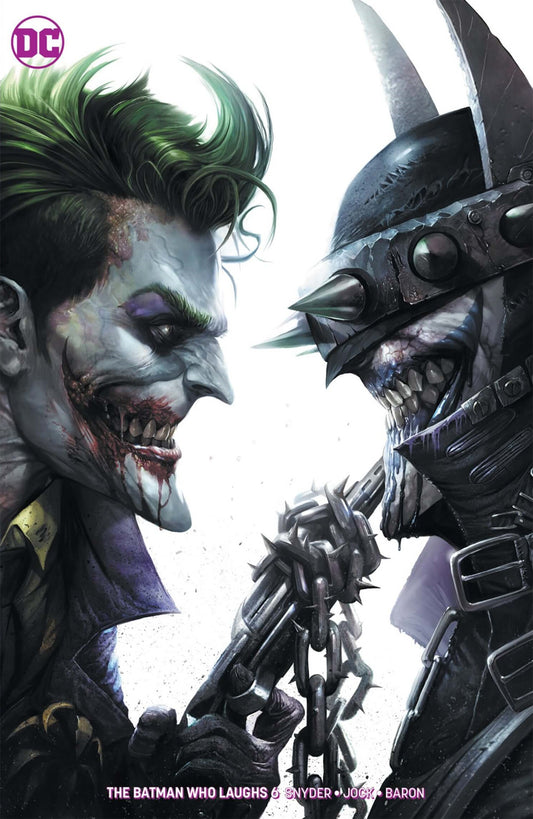 Batman Who Laughs #6 Francesco Mattina Joker Virgin Variant Dark Nights Metal (06/12/2019) DC
